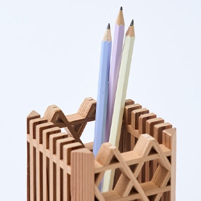 組子細工小物入れ【1201935】