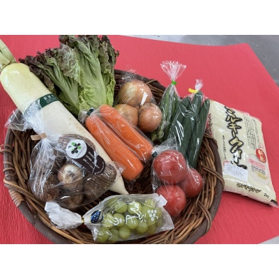 三重県いなべ市の農産物直売所「ふれあいの駅うりぼう」お米・旬の新鮮野菜・果物【配送不可地域：離島・北海道・沖縄県】【1201284】