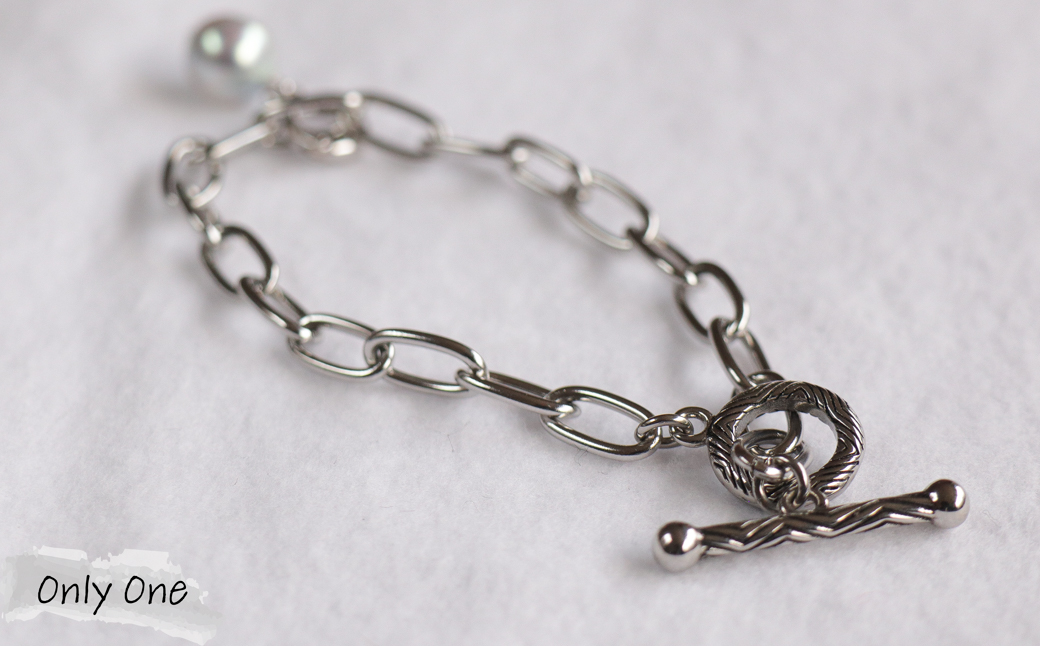 Only One ナチュラルバロックパールブレスレットM:全長約20cm