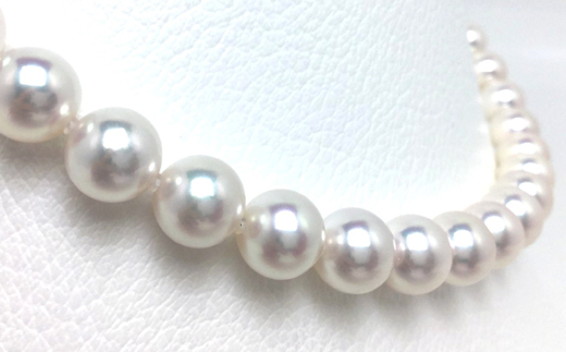 真珠 8.0～8.5mm ネックレス ピアス セット アクセサリー パール Pt900 あこや真珠 大粒 希少 ジュエリー フォーマル 母の日 誕生日 記念日 入学式 卒業式 結婚式 冠婚葬祭 成人祝い 結婚祝い お祝い 贈り物 ギフト プレゼント 三重 伊勢 志摩 / 老舗の真珠専門店・オーロラ天女アコヤ真珠ネックレスセット