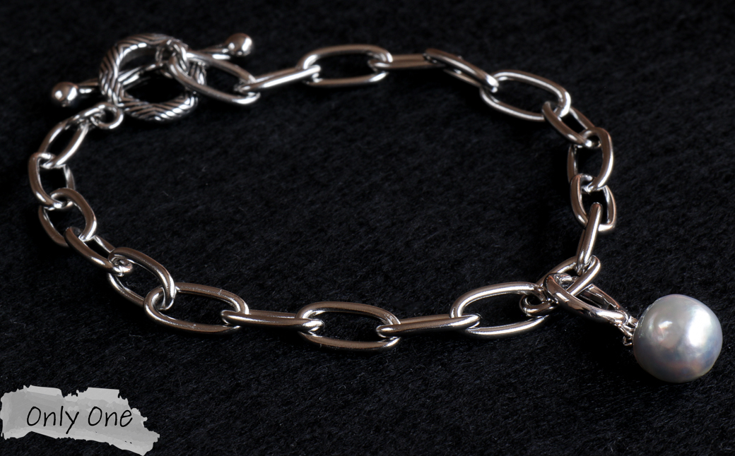 Only One ナチュラルバロックパールブレスレットM:全長約20cm