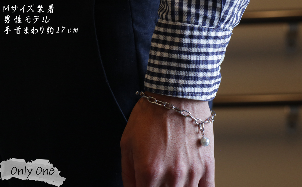 Only One ナチュラルバロックパールブレスレットM:全長約20cm