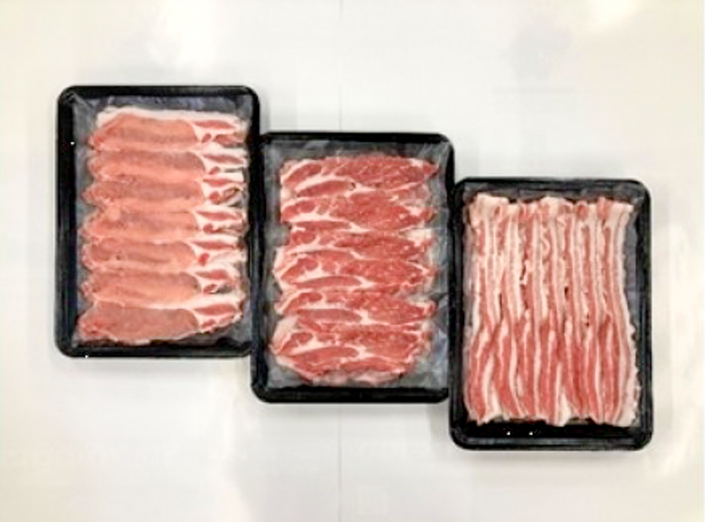 伊勢志摩パールポーク しゃぶしゃぶセット 合計 1.5kg / しゃぶしゃぶ 肉 豚肉 豚 ロース 肩ロース バラ セット 詰め合わせ 食べ比べ  国産 鍋 三重県 志摩市 伊勢 志摩 20000円 2万円 二万円