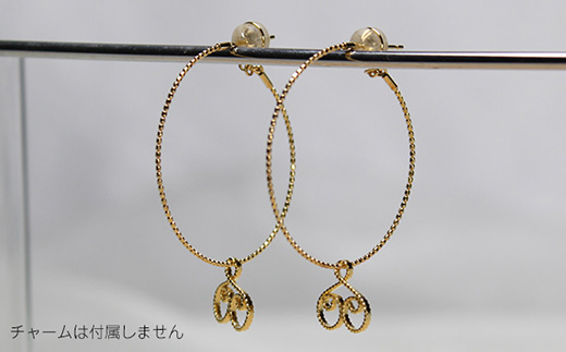 akoya フープピアス （K18YG） / 8.5～9.0ミリ 真珠 アコヤ パール ピアス 18金 アクセサリー ギフト ホワイトデー クリスマス 伊勢志摩 志摩 〔100-39〕