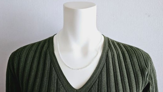 小さなホワイトの光沢が美しい、アコヤケシパールネックレス / 志摩市 真珠 バロックネックレス 長さ調節可能 プレゼント ギフト クリスマス 成人式 卒業祝 就職祝 あこや アクセサリー パール 母の日 ホワイトデー 伊勢志摩 〔095-09〕