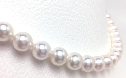 真珠 ネックレス イヤリング セット K14 パール 7.5ミリ ～ 8ミリ アクセサリー ジュエリー 三重県 伊勢志摩 志摩 あこや アコヤ貝 冠婚葬祭 結婚式 葬式 フォーマル / 老舗の真珠専門店・オーロラ天女鑑別書付きアコヤ真珠 ネックレス ・ イヤリングセット7.5～8.0ミリ