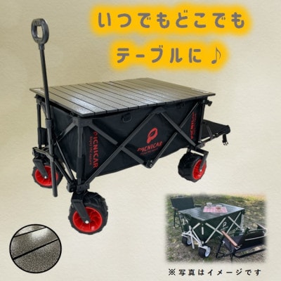 ピクニCAR BLACK×RED 1台　黒天板　フルセット【1323413】