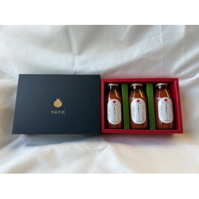 伊藤農園　無添加　ミニとまとジュース　180ml(3本)【1654434】