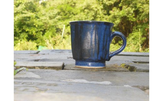 IG-01　「呉須」八面コーヒーカップ いろは窯