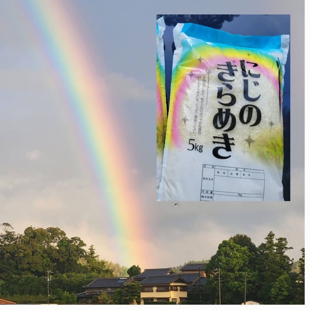 【６月中旬発送】令和７年産新米 特別栽培米 循環型農業で作った「にじのきらめき」10kg (5kg×2) 米 コメ こめ 特別栽培 先行 先行予約 精米 白米 人気 おすすめ 5kg 三重県 多気町 TC‐0617