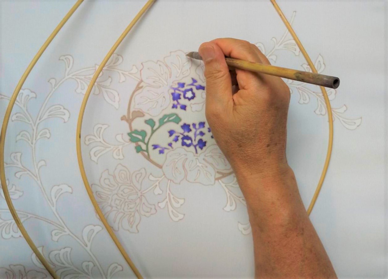 SG-14　御山杉染め 訪問着 （別誂え染め・別誂え仕立）