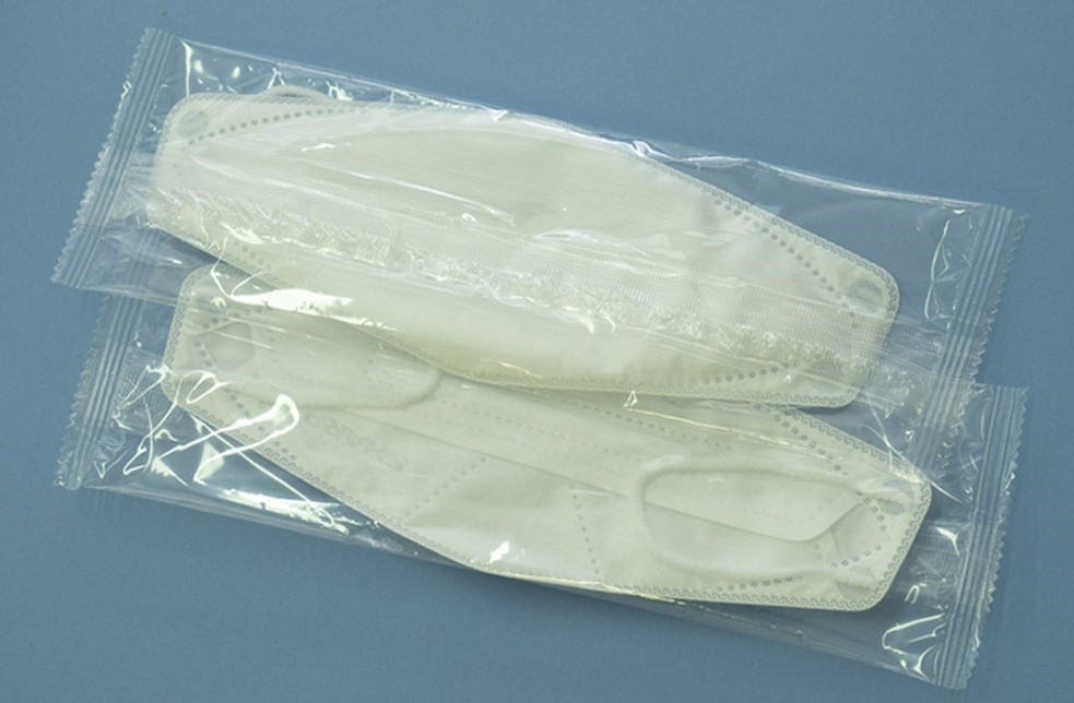 SH-10   シャープ製不織布マスク「シャープクリスタルマスク」抗菌タイプ　個包装15枚入×5箱