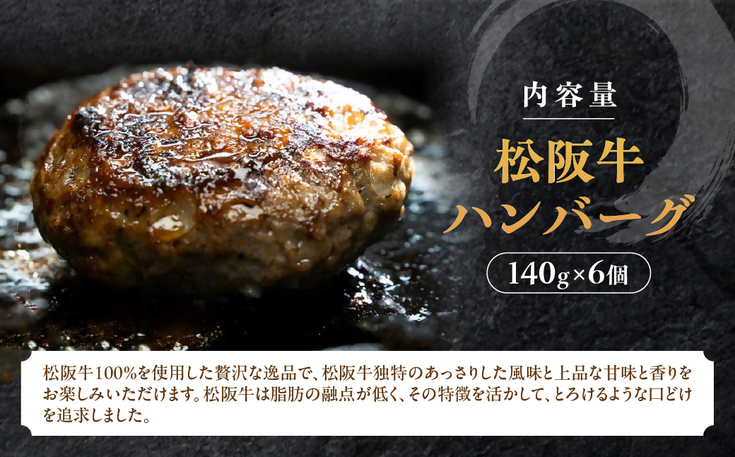 【印籠桐箱入】松阪牛ハンバーグ　140ｇ×5個 国産牛 和牛 ブランド牛 JGAP家畜・畜産物 農場HACCP認証農場 牛肉 肉 高級 人気 おすすめ 神戸牛 近江牛 に並ぶ 日本三大和牛 松阪 松坂牛 松坂 ギフト 箱入り 三重県 多気町 TKG-82