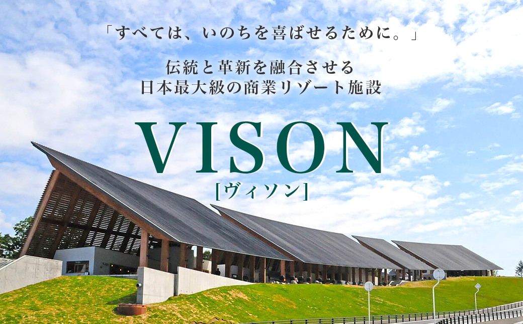 VT-02　日本最大級の 商業 リゾート 施設　VISON [ ヴィソン ] ギフト 券 （10,000円分）| 多気町 宿泊 食事 補助券 ホテル