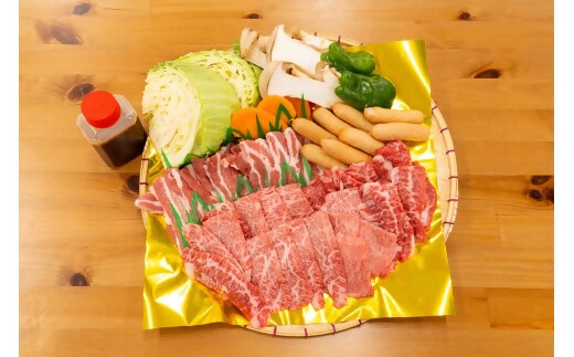 みんなで楽しいBBQをご自宅でも！大人気の松阪牛BBQセット（2人前）焼肉 焼き野菜 タレ付き GF-24  国産牛 和牛 ブランド牛 JGAP家畜・畜産物 農場HACCP認証農場 牛肉 肉 高級 人気 おすすめ 神戸牛 近江牛 に並ぶ 日本三大和牛 松阪 松坂牛 松坂 赤身 焼肉  セット2人前 三重県 多気町