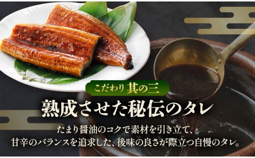 3代目が焼く蒲焼き真空パック 全3回 定期便 国産 うなぎ 蒲焼 鰻 ウナギ 蒲焼 国産 鰻 ウナギ うなぎ 蒲焼き うなぎ蒲焼 肝付き 土用の丑の日 三重県 多気町 UK‐03