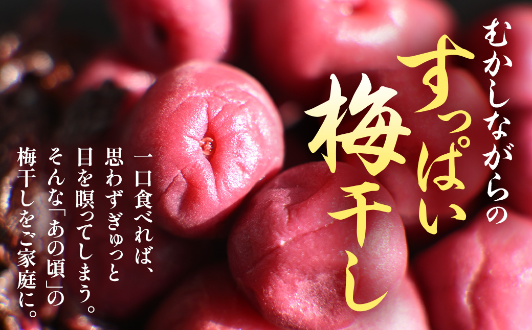 TH-02 40年作り続けてきた無添加梅干し（小梅）と赤しそふりかけのセット