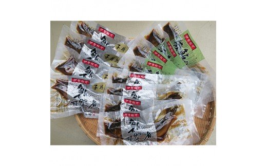 MN02　料亭の鮎の甘露煮三種食べくらべセット