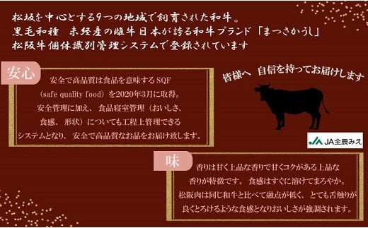 【数量限定】 松阪牛 ハンバーグ ２種の食べ比べ セット