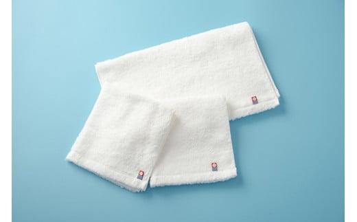 オーガニックコットン タオル ３点セット／ソフトママ 今治タオル コラボ商品 ベビー服ブランド フェイスタオル ウォッシュタオル 厳選素材 オーガニック素材 三重県 大台町 雑貨 ギフト 贈答 出産 お祝い 三重県 大台町 (00103)