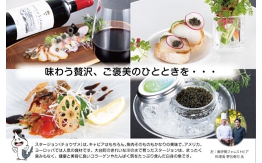 冷凍 奥伊勢 キャビア ／ オーシャン・トラスト チョウザメ グルメ おつまみ 珍味 国産 清流水 自社加工 調味料 ギフト 贈答 産地直送 三重県 大台町 (325)