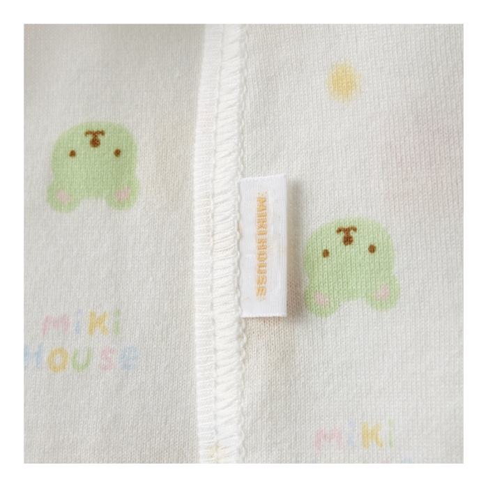 ミキハウス ピュアベール天竺肌着セット（白） / ピュアベール 天竺 肌着 セット 吸水性 耐久性 日本製 抗菌抗ウイルス加工 ギフト 贈答用 三重県 大台町 (426)