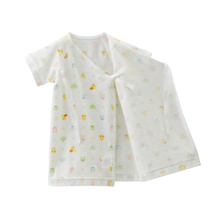 ミキハウス ピュアベール天竺肌着セット（白） / ピュアベール 天竺 肌着 セット 吸水性 耐久性 日本製 抗菌抗ウイルス加工 ギフト 贈答用 三重県 大台町 (426)