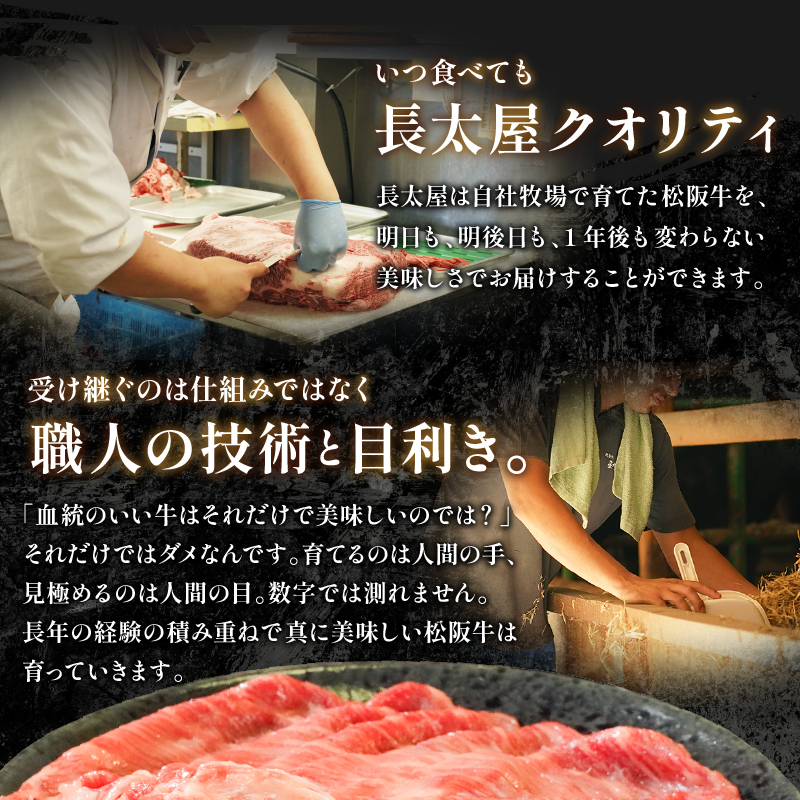 長太屋 松阪牛すき焼 ロース750g