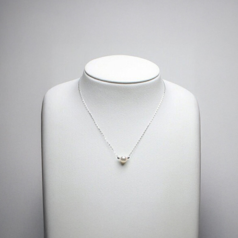 真珠 ペンダント 7mm pt850 プラチナ アコヤ真珠 伊勢 志摩 アクセサリー ネックレス ファッション ジュエリー akoya パール フォーマル カジュアル プレゼント ギフト 贈り物 贈答品 お祝い 誕生日 記念日 冠婚葬祭 国産 三重県 南伊勢町 あこや真珠 しんじゅ シンジュ ぱーる Perl / パールハヤシ プラチナ850 アコヤ真珠 7ミリ ペンダント ネックレス