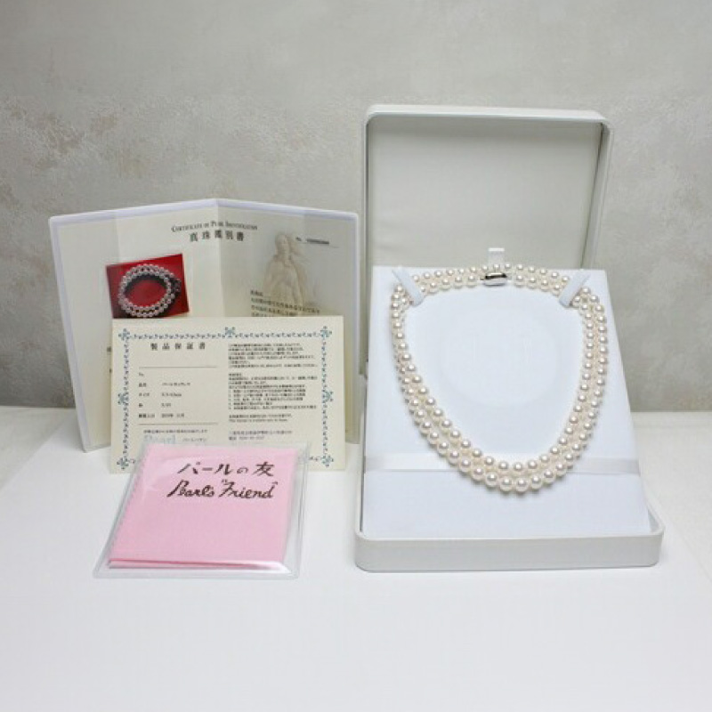 真珠 ロングネックレス 7.5-8.0mm アコヤ真珠 アクセサリー ネックレス ファッション ジュエリー akoya パール 高級 プレゼント 贈り物 贈答品 お祝い 誕生日 記念日 冠婚葬祭 慶事 結婚式 卒業式 入学式 国産 三重県 伊勢 志摩 南伊勢町 / パールハヤシ 7.5-8ミリ アコヤ真珠 ロングネックレス 「オペラ」