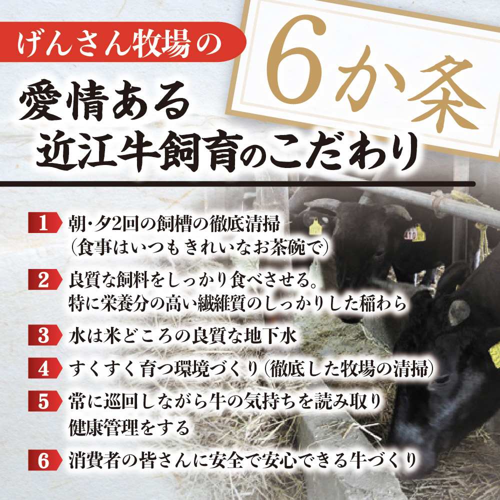 【げんさん】近江牛A5ランクカルビ焼肉用【400g】【DG04W】
