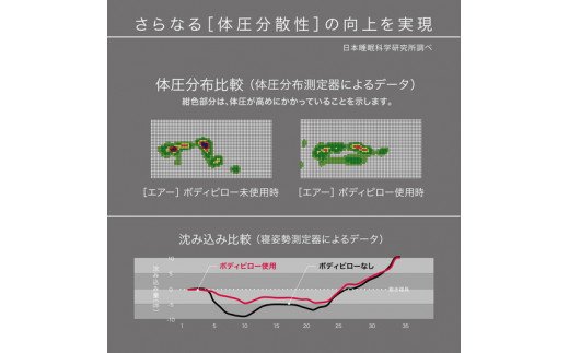 エアーボディーピロー(抱き枕)レギュラータイプ【P253W】