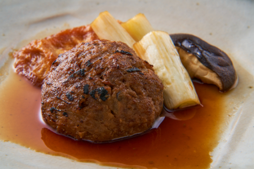 【寛閑観】じゅんじゅんハンバーグ（130g×4個入り）【FR10W】