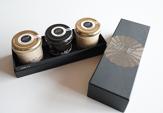 ナッツストーリーズエピソード#01（自然派ナッツバター100g×2、デーツシロップ140ｇ×1）【DE02W1】