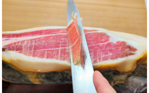 【総本家　肉のあさの】【ワークショップ】国産黒豚もも肉を使った生ハム手づくり体験（１本分）【AE17W】