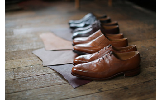 【リピート専用】〈フルオーダー〉世界で一足のフルオーダーシューズ・カーフ革(本革)【革靴仕立て券送付】【R032W】