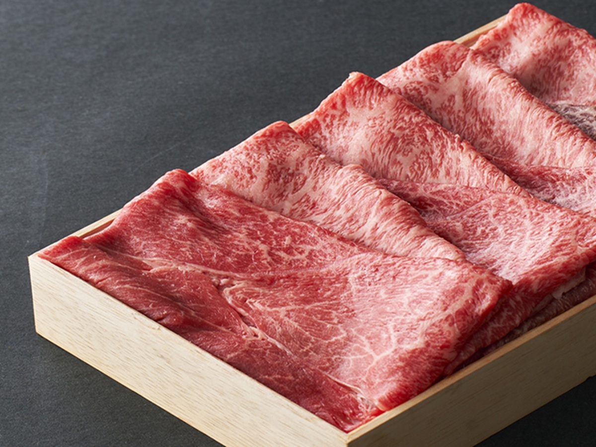 【寛閑観】近江牛『赤身』すき焼きしゃぶしゃぶ用400g【冷蔵】【FR21W】（国産牛　和牛　ブランド牛　ブランド和牛　黒毛和牛　牛肉　肉　高級　人気　おすすめ　神戸牛　松阪牛 に並ぶ 日本三大和牛 近江牛）