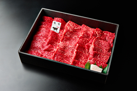 A5等級 未経産雌限定 特撰近江牛 赤身 焼肉 1kg 折箱入り 牛 国産 贈り物 ギフトにも【FO12W】