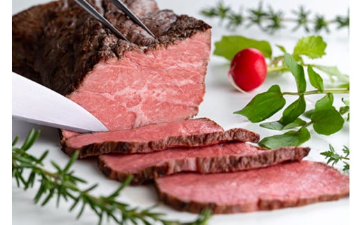 【カネ吉山本】近江牛ローストビーフ1本（ローストビーフソース付き）【Y149W】