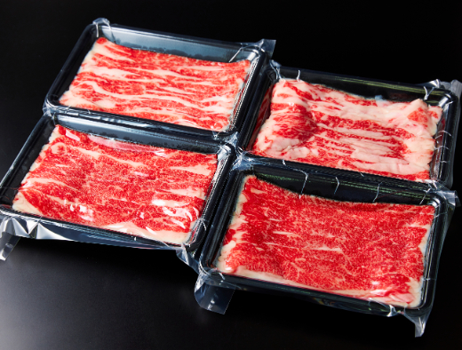 【定期便】全6回　A5 近江牛切り落とし食べ比べ 　250ｇ×4ｐ【FO27W】