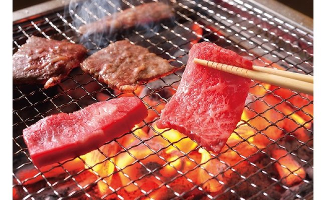 【４等級以上の未経産牝牛限定】近江牛カルビ焼肉【600ｇ】【AF11W】