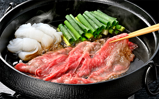 【4等級以上】極上近江牛すきしゃぶ用（ロース・肩ロース）【 1kg】【AG02W】