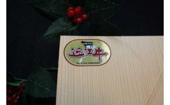 【4等級以上】極上近江牛すきしゃぶ用（ロース・肩ロース）【 500g】【AG03W】