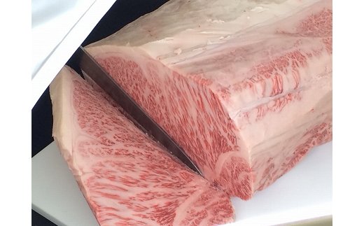 【5等級雌牛】【総本家肉のあさの】近江牛豪快ロースブロック【2kg】【AE06W】