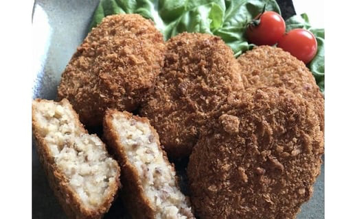 近江牛100％　コロッケ【800g(80g×10個】・ボールメンチカツ【340g（17g×20個）】セット【AB66W】