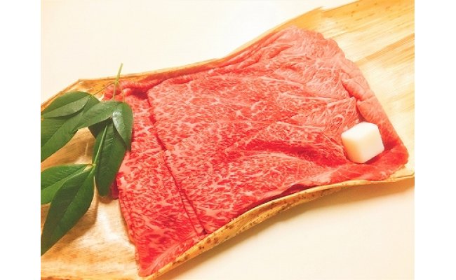 黒毛和牛 近江牛 【上霜】 モモ・カタ すきやき用 【500g】【BM06W】