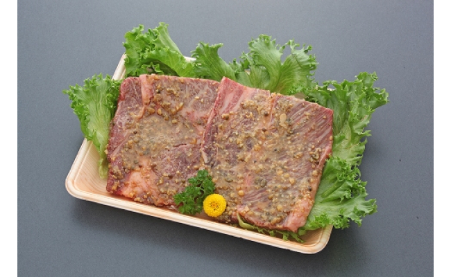 味自慢A4近江牛肩ロースステーキ（山椒味噌漬け）【200g×2枚】【AJ03W】