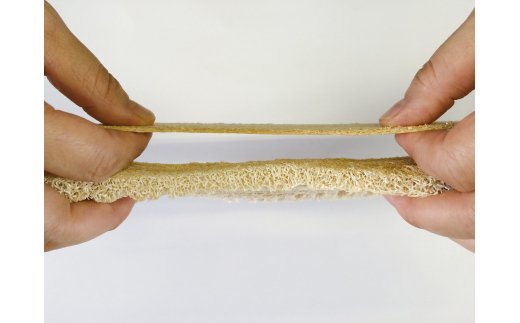 吸放湿性に優れたヘチマ100％の靴の中敷き「ラファス・インソール」　【CW02W】
