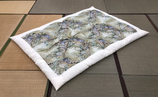 極上純綿もめん布団「掛ふとん」（青色）掛け2枚【CW09W】