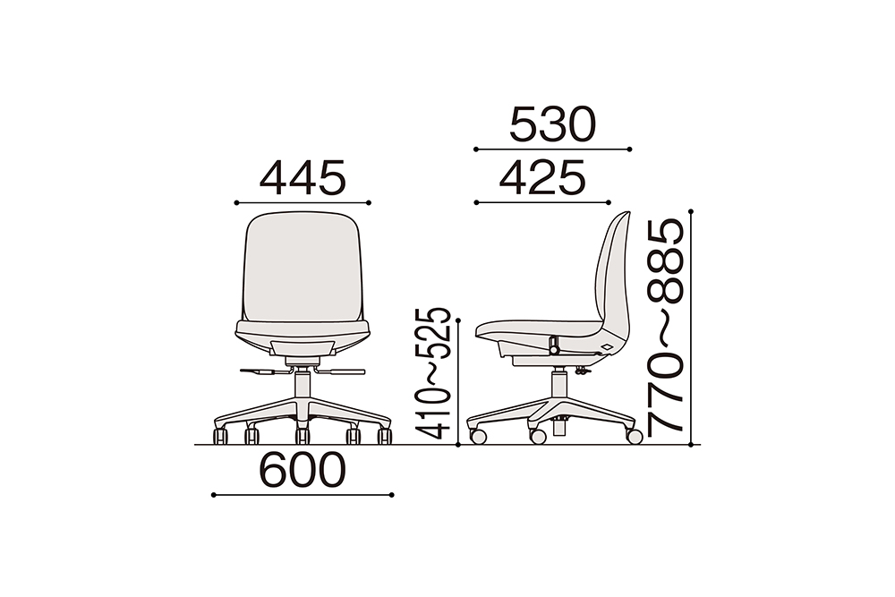 イトーキ トルテU ブラック オフィスチェア【日本製 / 腰へやさしさを極めた快適な座り心地/洗練されたシェルチェアのデザイン / 2023年度グッドデザイン賞 / 腰をやさしくホールド・ヒップチルト機構/省スペース・コンパクト設計 / 360度回転 / 11.5cm座面上下昇降 / 3年保証 】 デスクチェア KJ-320GAM-T1T1F (KJ-320GAM-T1T1C)【EI116W】